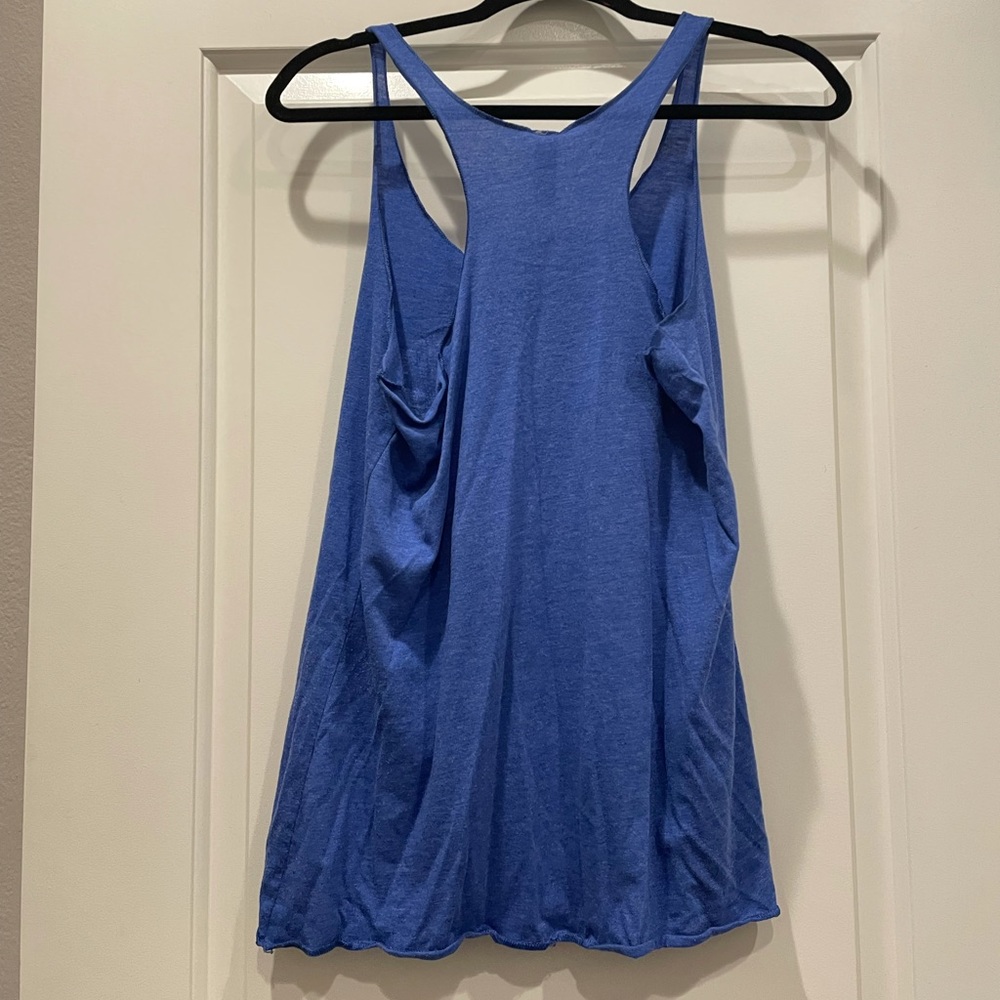 Blue Next Level Tri-Blend Racerback Tank - Large - Picture 4 of 6